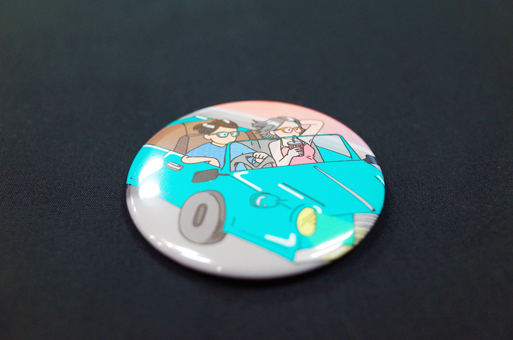 SUZURIに「缶バッジ」がやって来る！という忍者スリスリくん